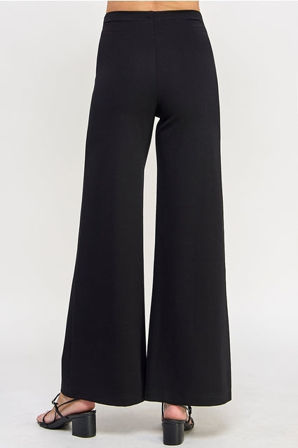 Wide Leg Ponte Pant