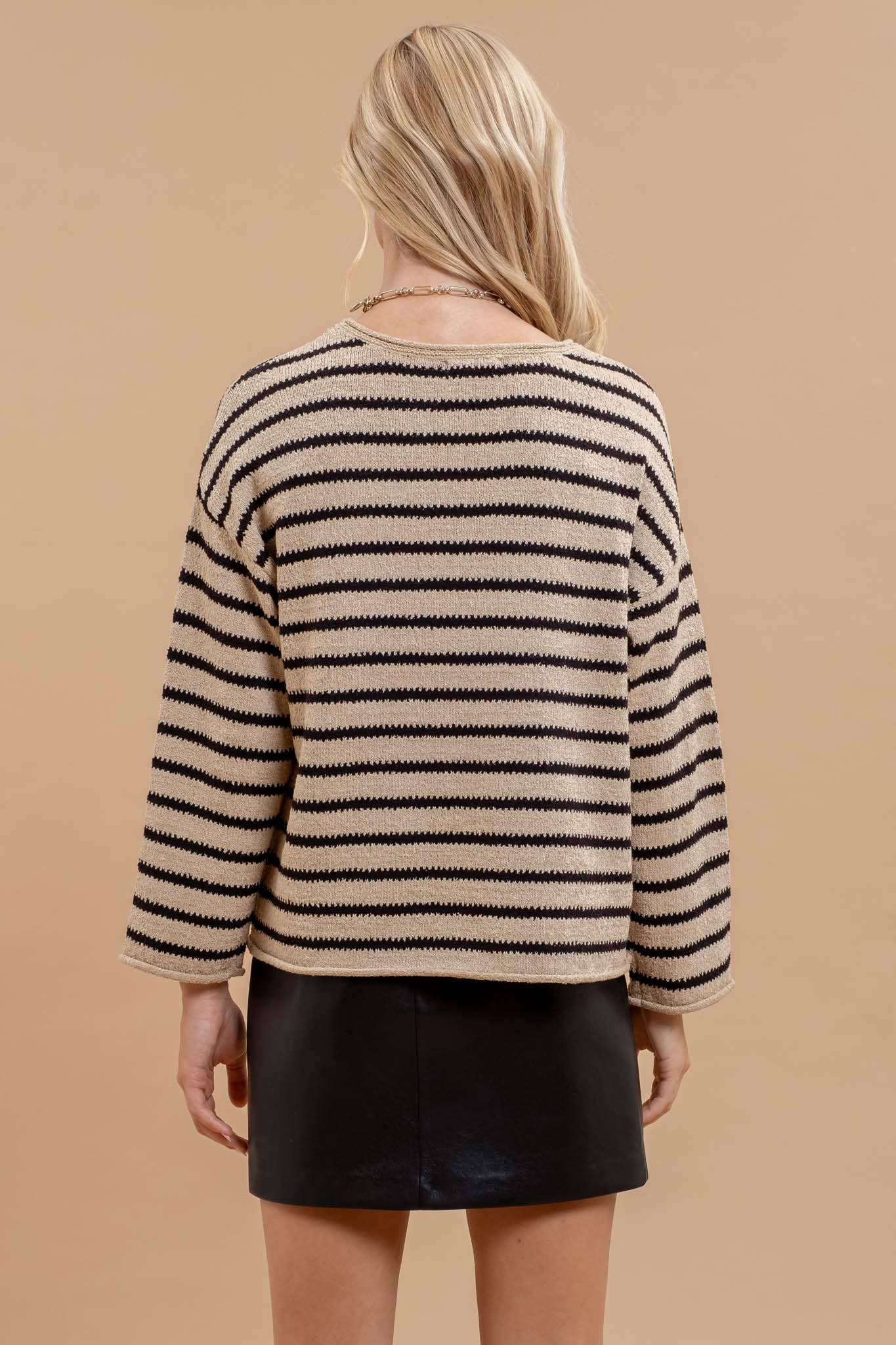 Boat Neck Sweater