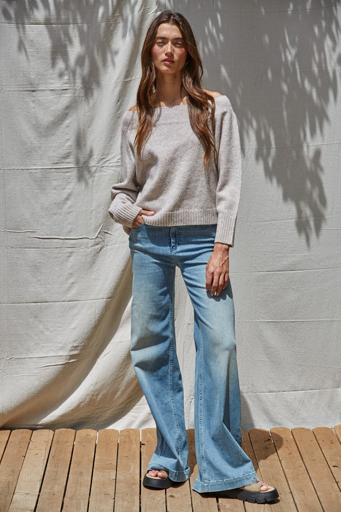 Off the Shoulder Sweater