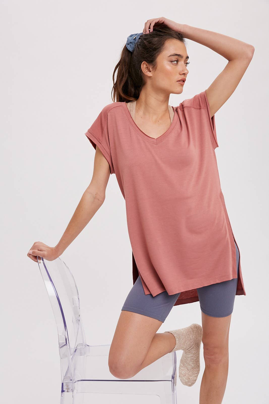 Oversized Knit Top