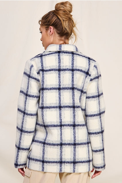 Cozy Plaid Coat
