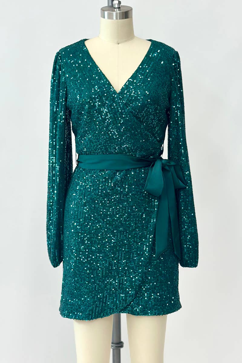 Sequin Mini Dress