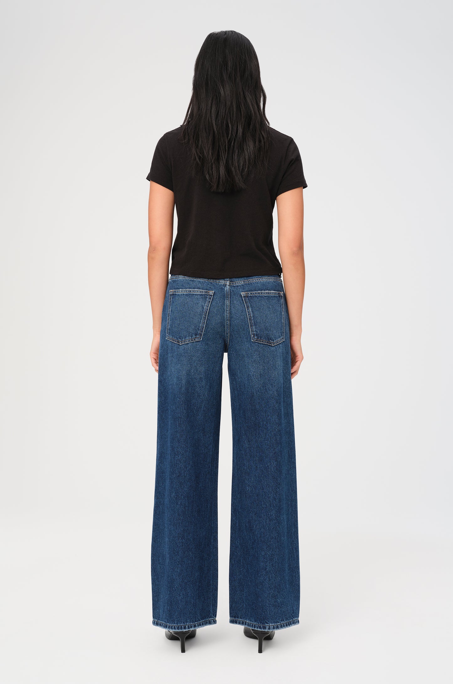 CJU Midrise Wide Leg Jean