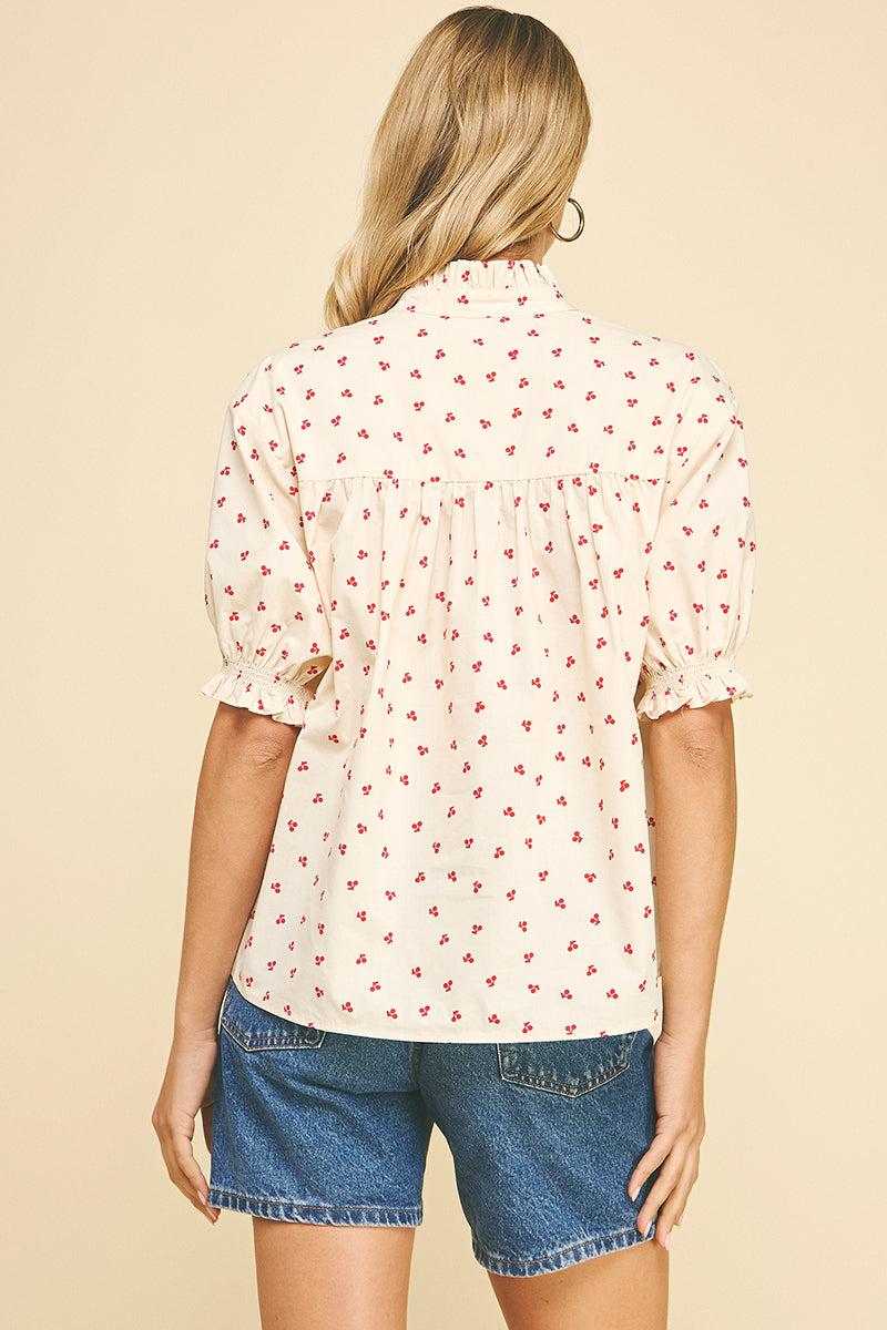 Ditsy Floral S/S Blouse