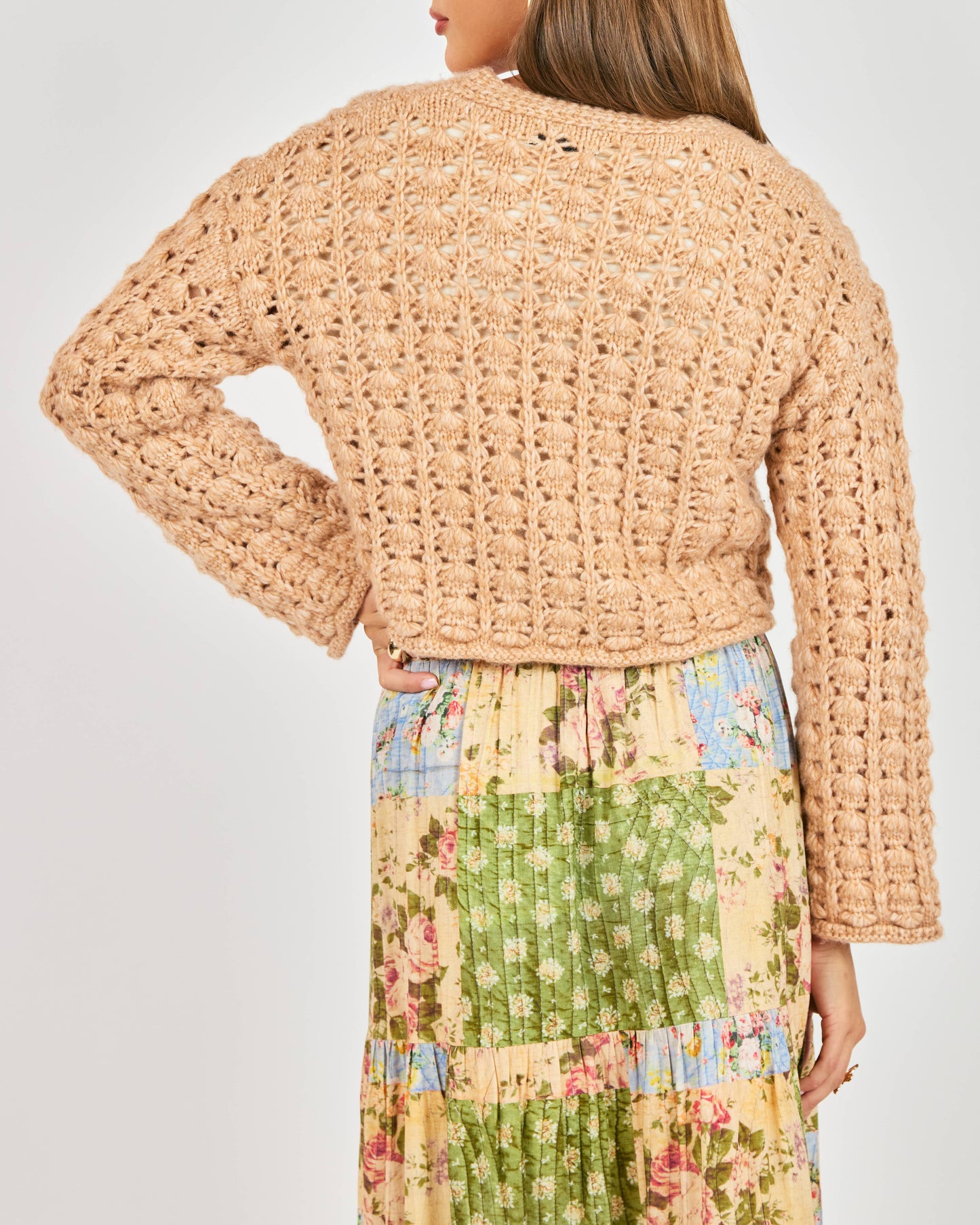 Krista Open Knit Cardi