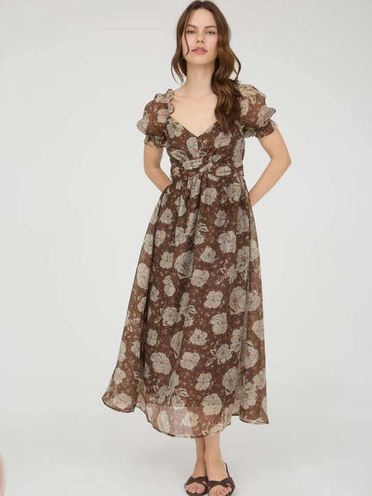 Floral Sweetheart Dress