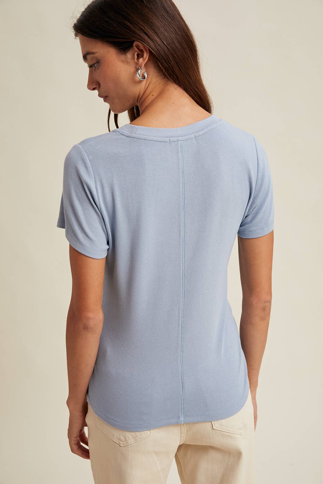Scoop Neck Knit Top