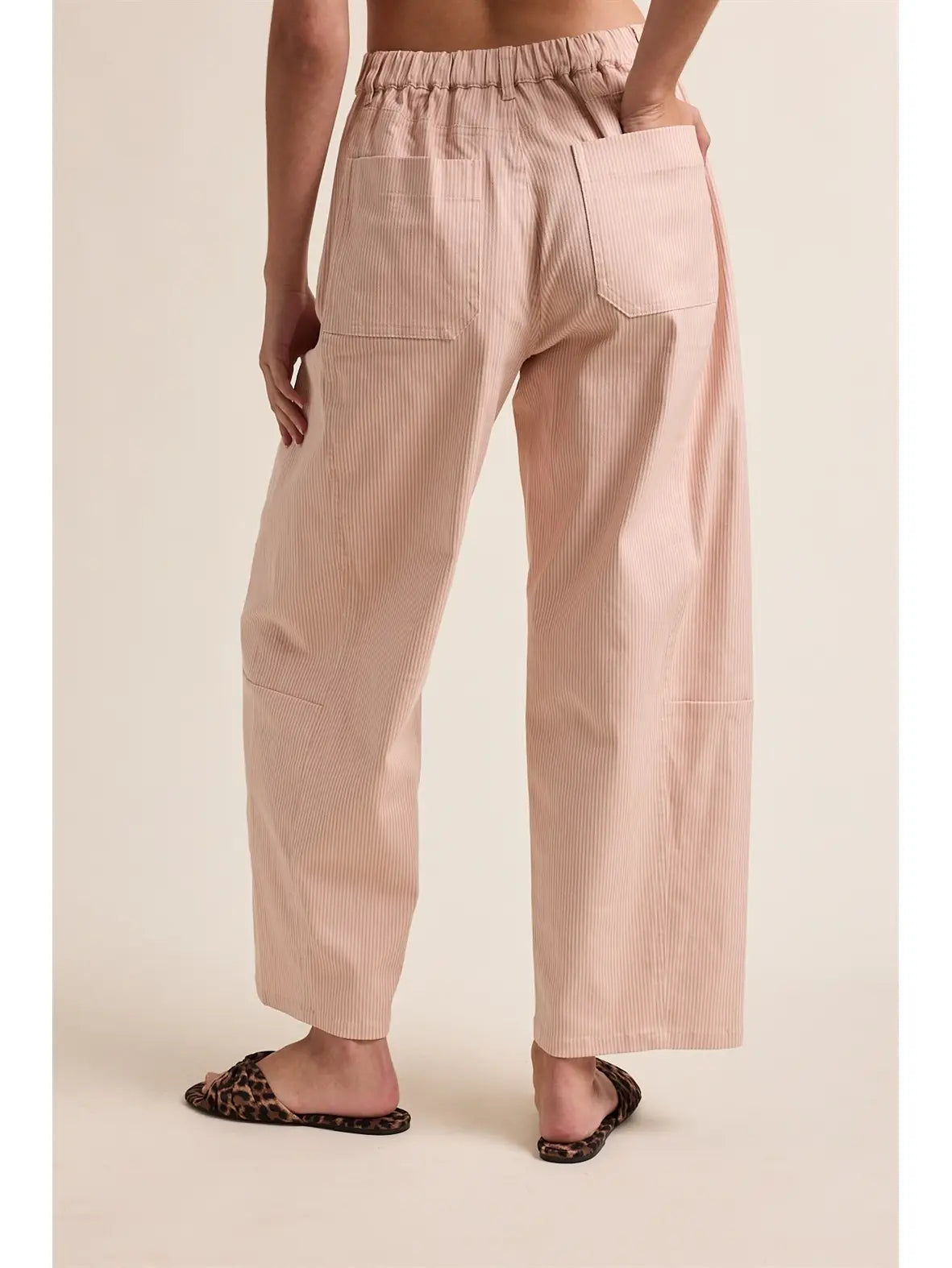 Striped Cotton Pants