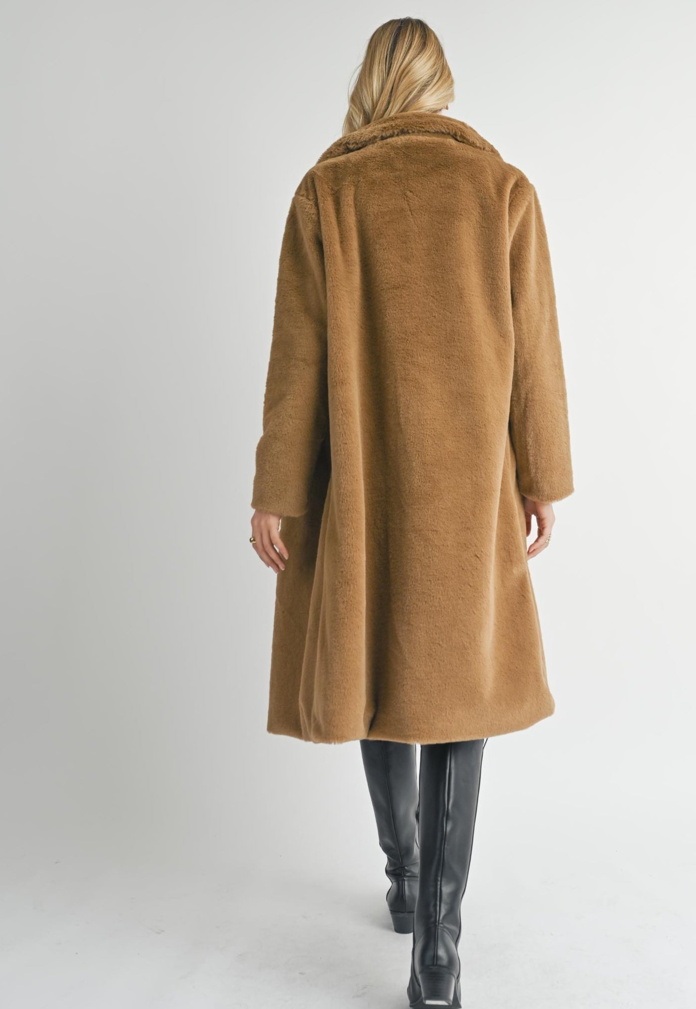 Eden Faux Fur Long Coat