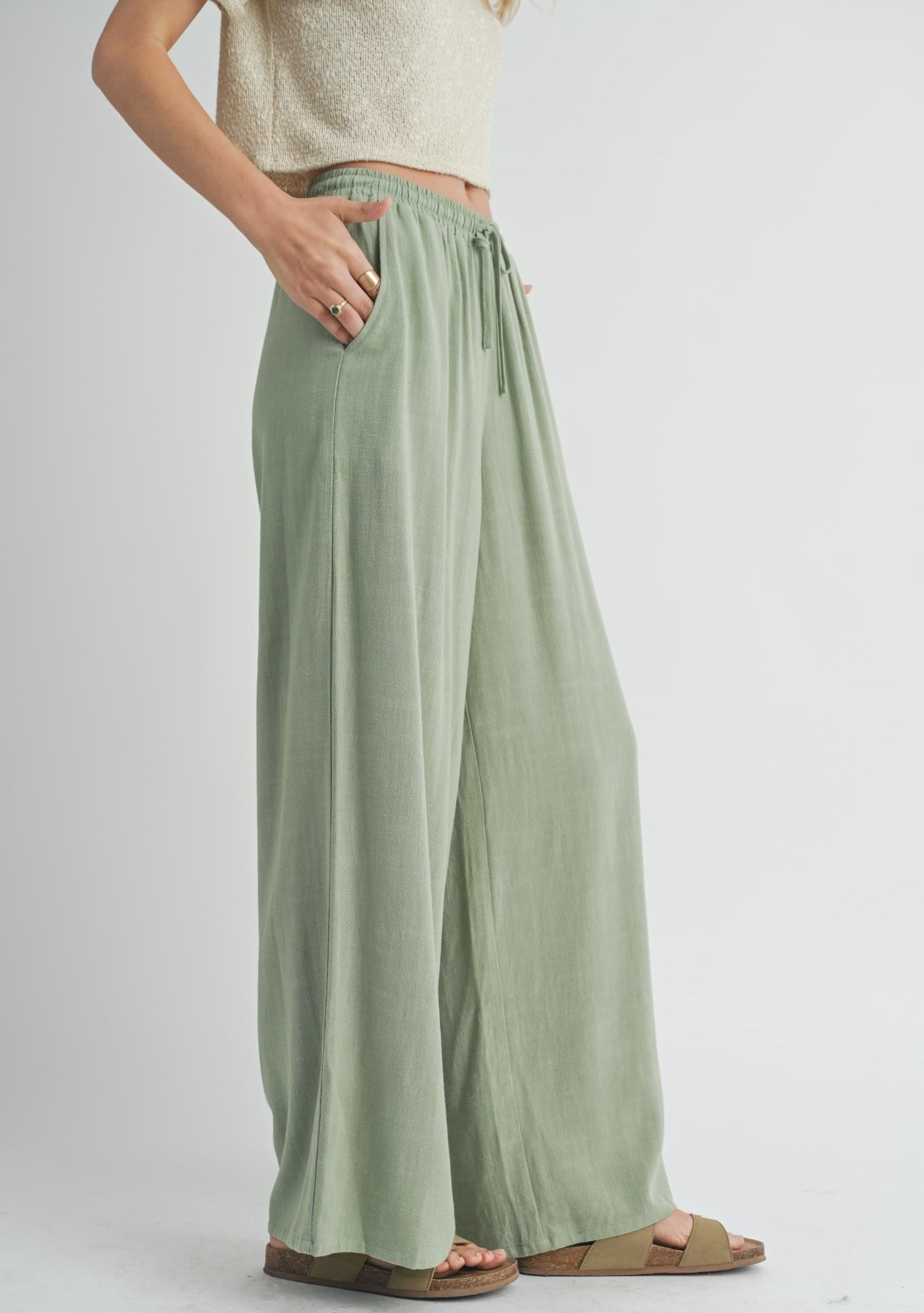 Sugarloaf Linen Pants