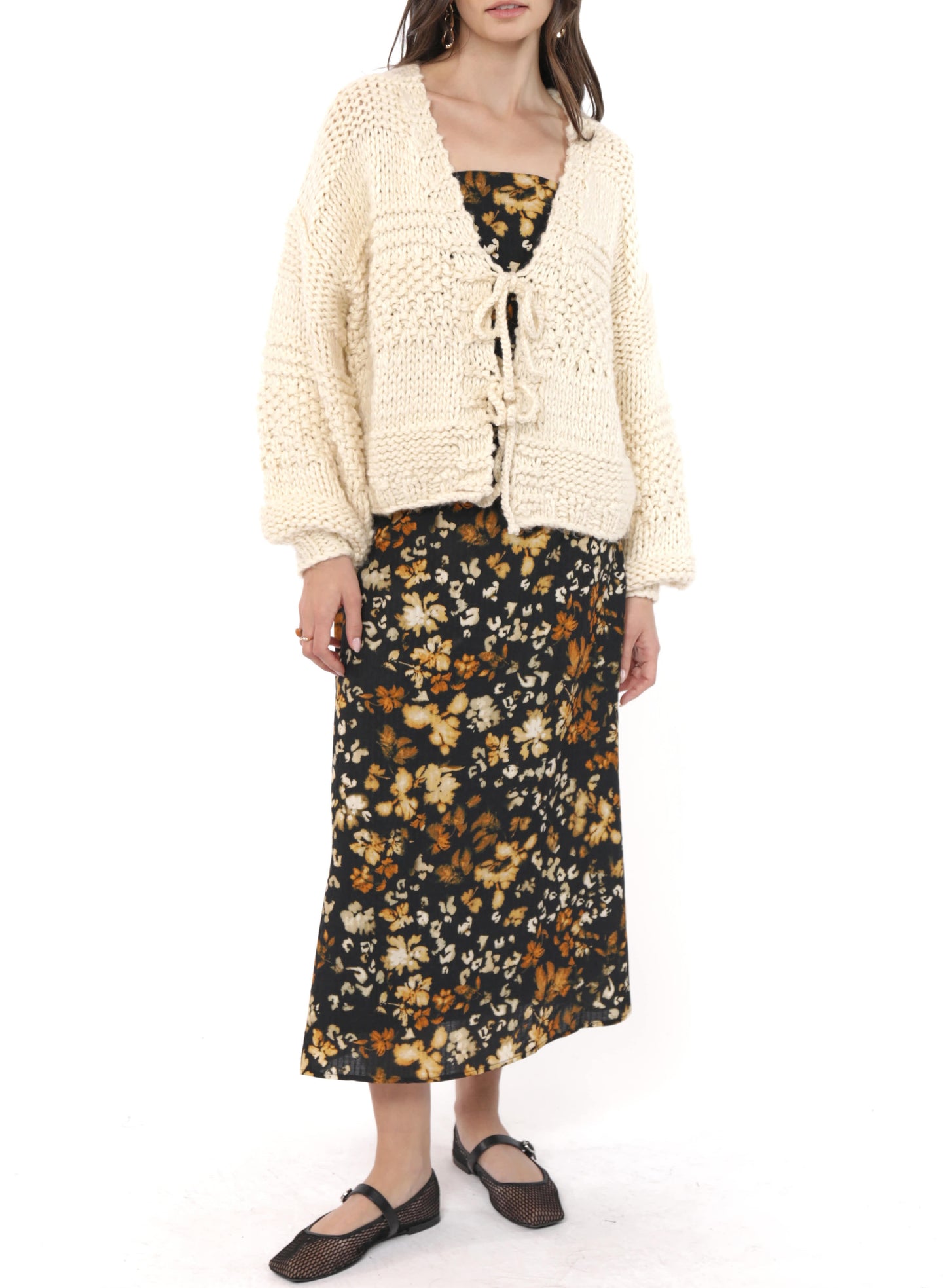 Tie Front Cardi