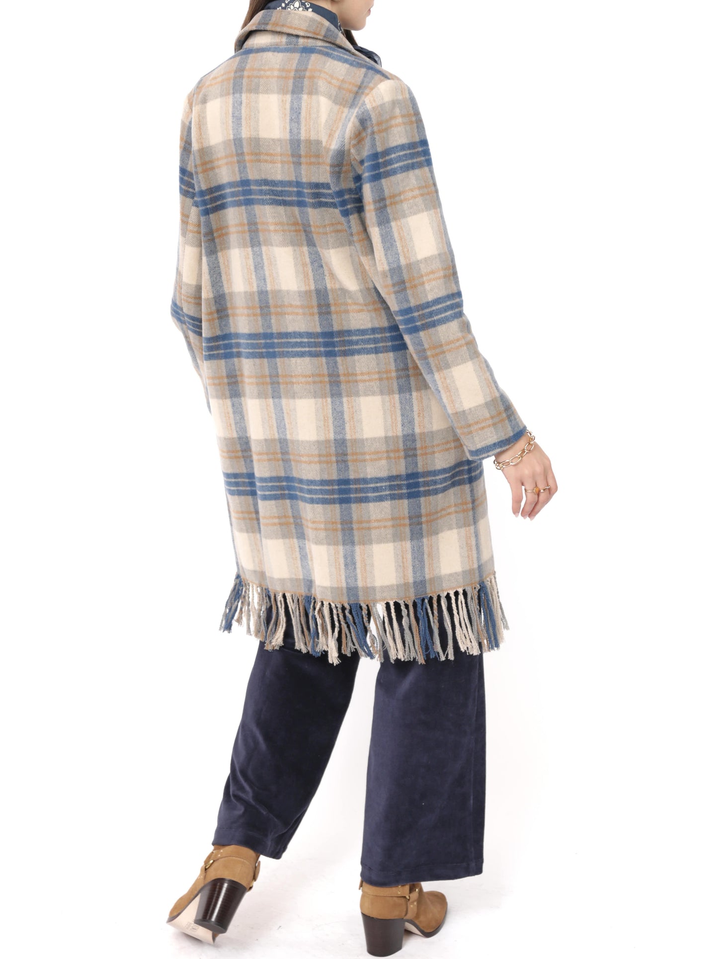 Prim Plaid Coat