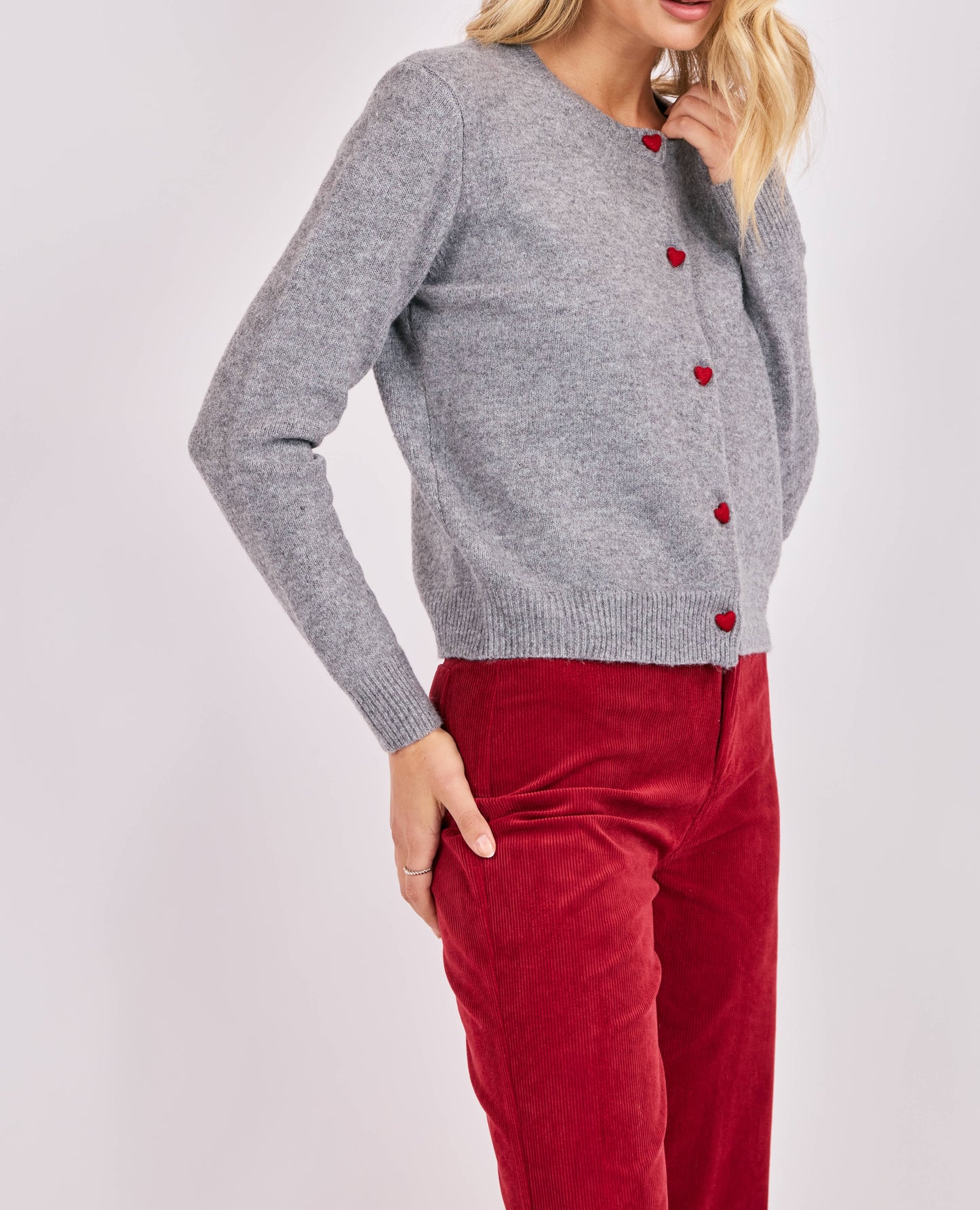 Leighton Heart Cardi