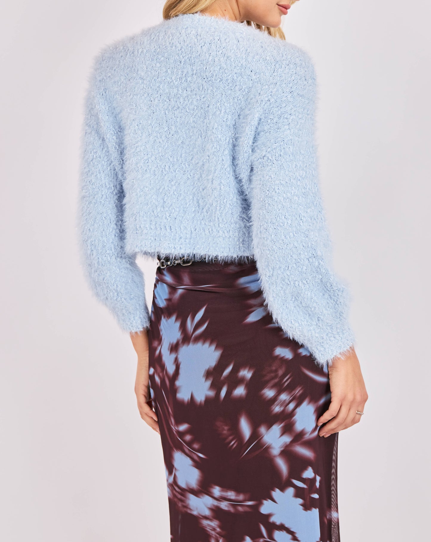 Electric Fuzzy Sweater