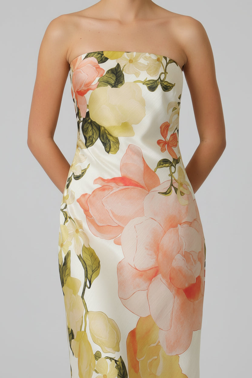 Cowl Back Slip Dress