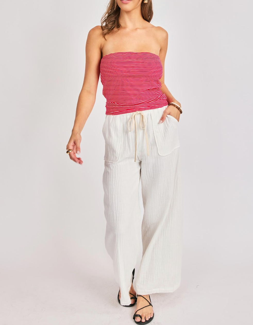 Jukebox Knit Tube Top