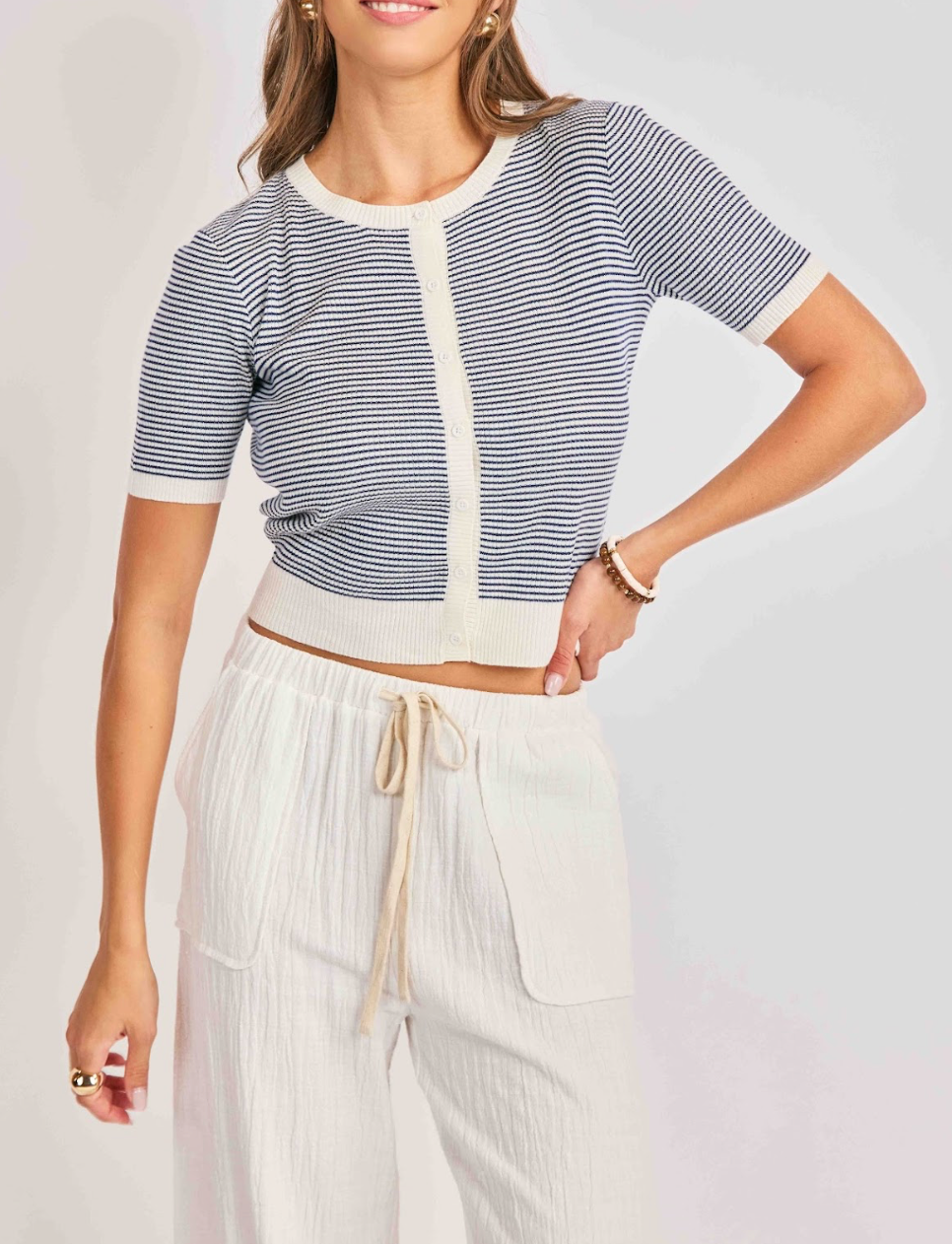 Mavi Stripe Cardigan