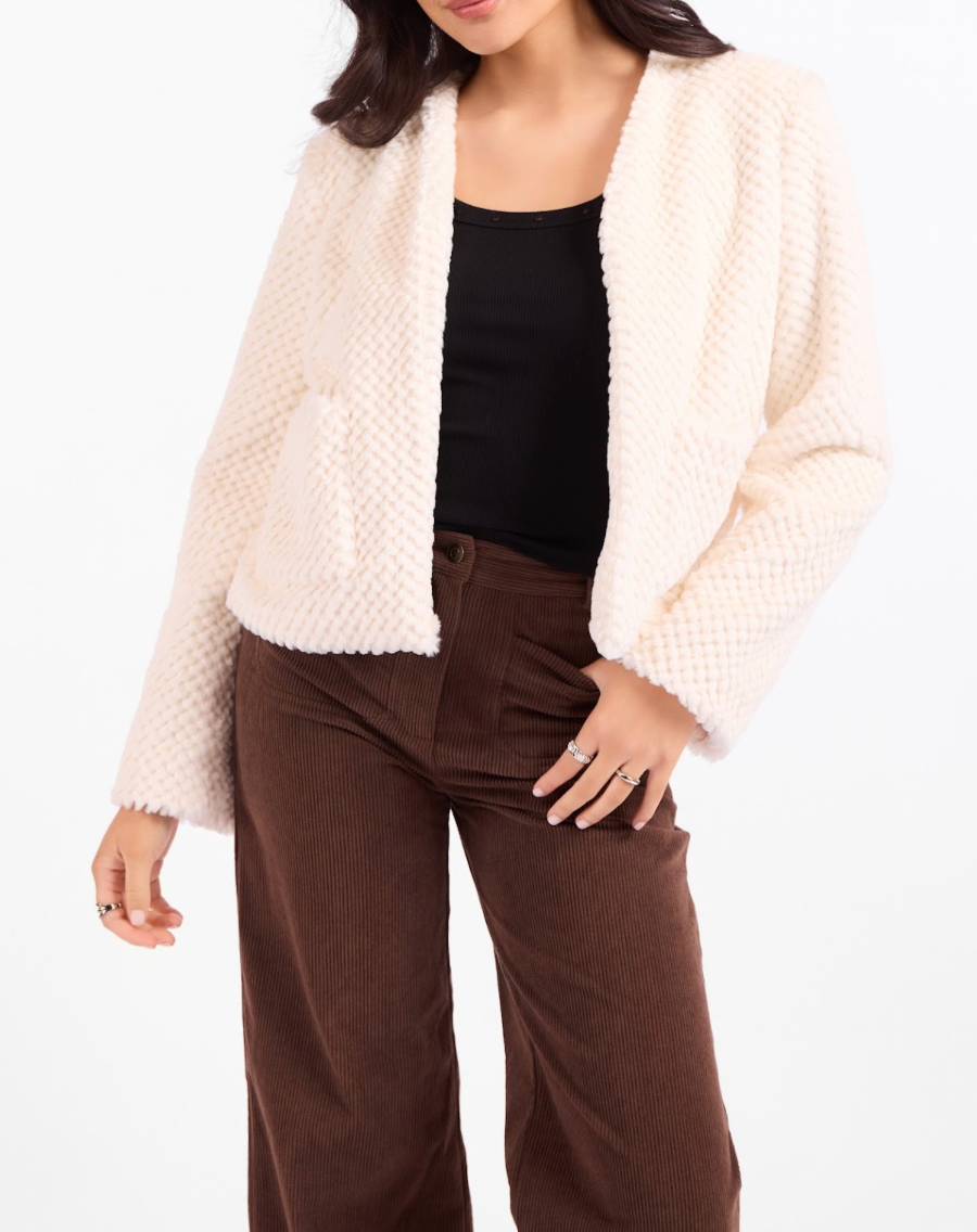 Soft Faux Fur Jacket