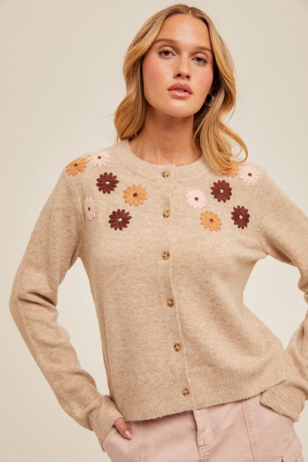 Flower Cardi