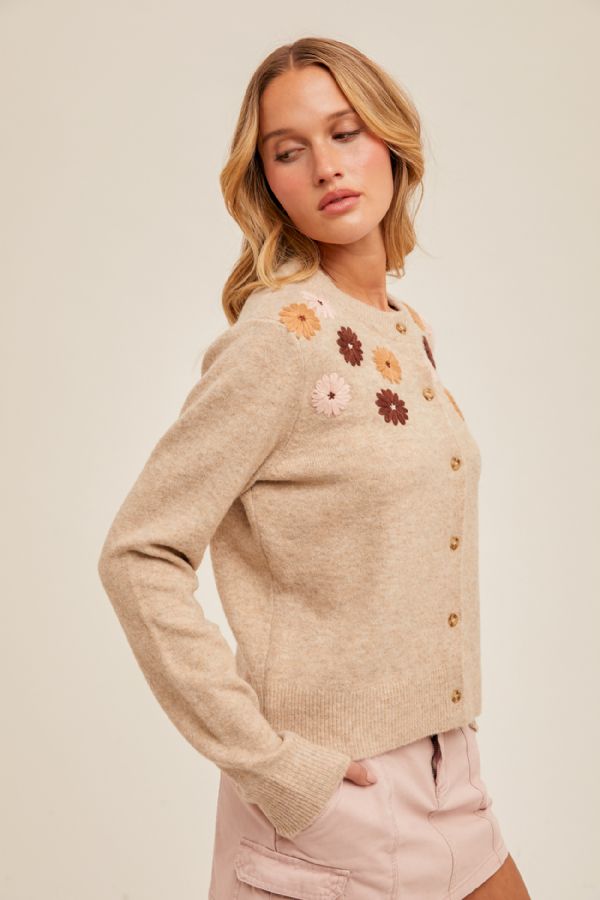 Flower Cardi