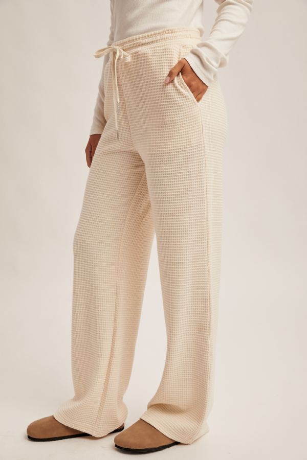 Waffle Knit Pants
