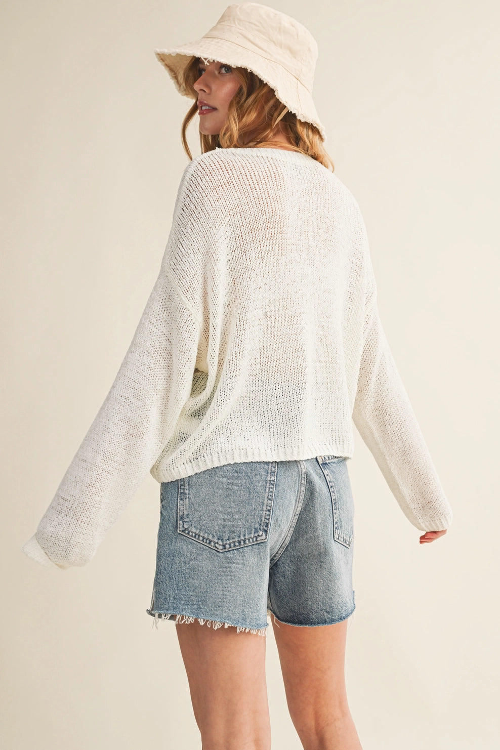 Long Sleeve Basic Knit Top