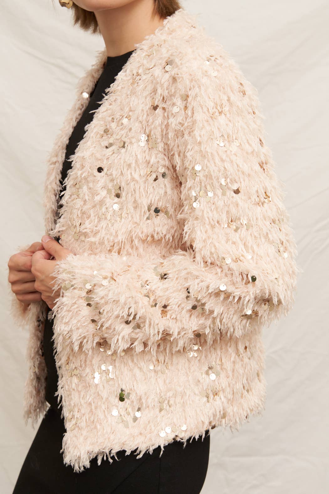 Glitter Sequin Cardi