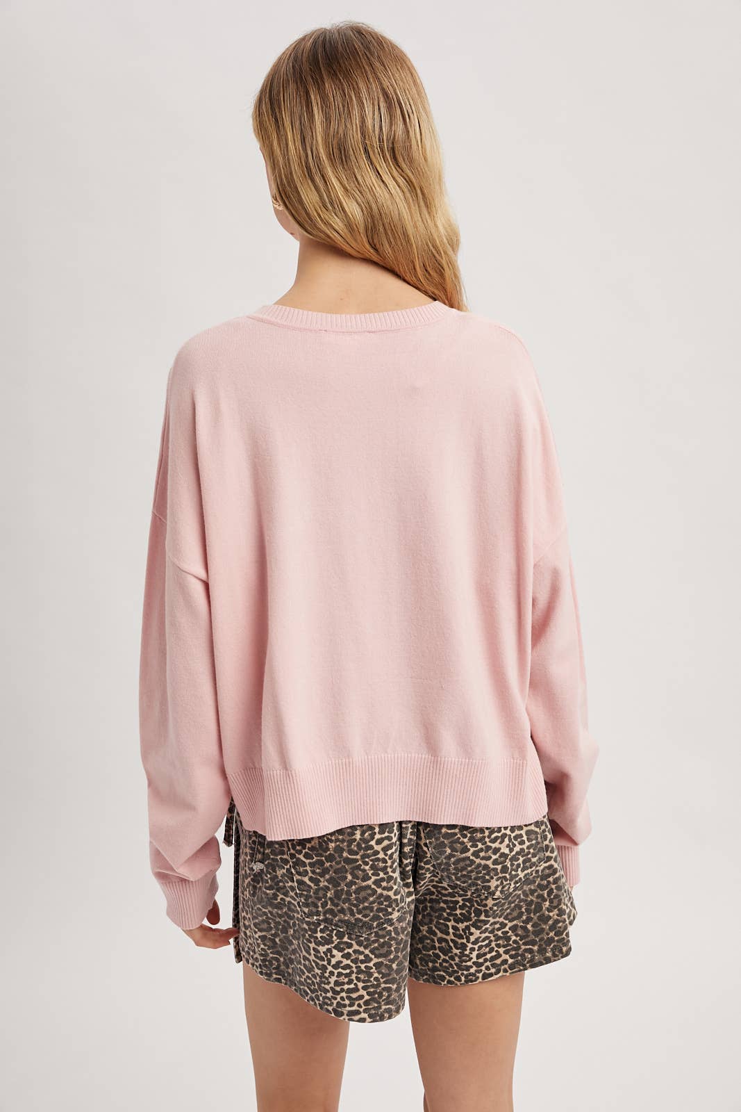 Drop Shoulder Sweater