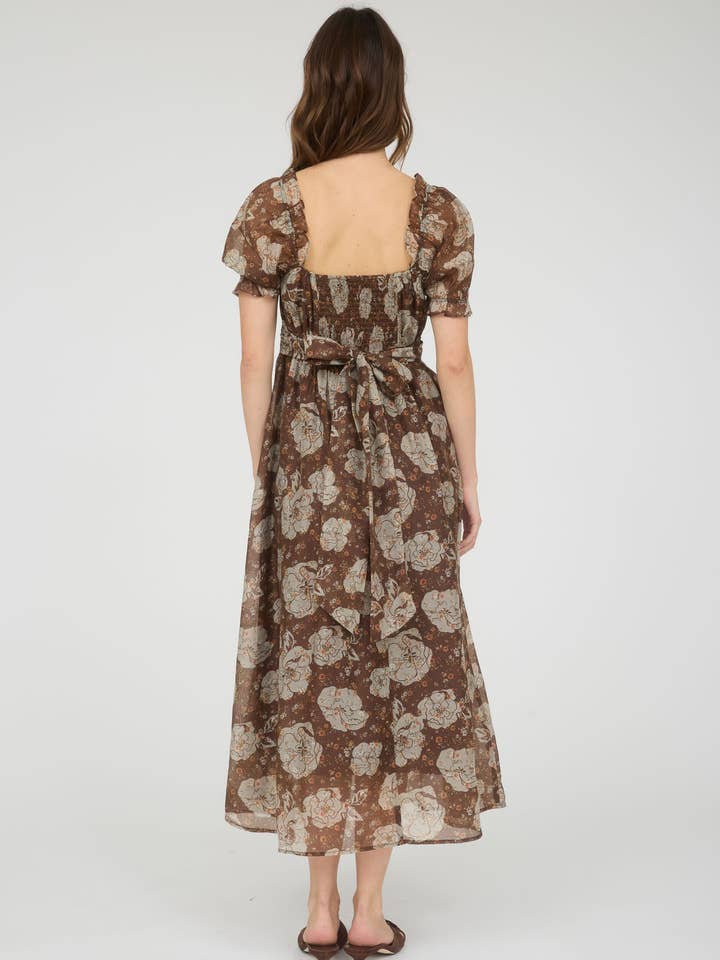Floral Sweetheart Dress