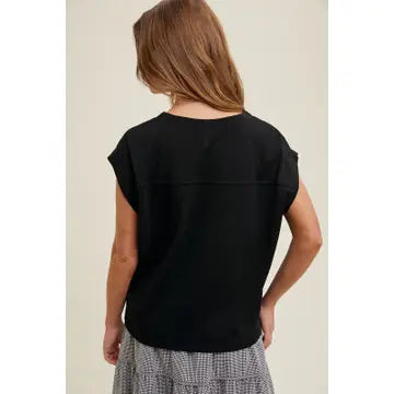 Slub Knit Muscle Tank