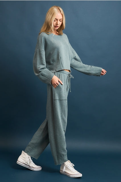 Terry Slub Sweatshirt