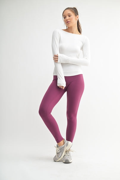 Barely There Boat Neck Top