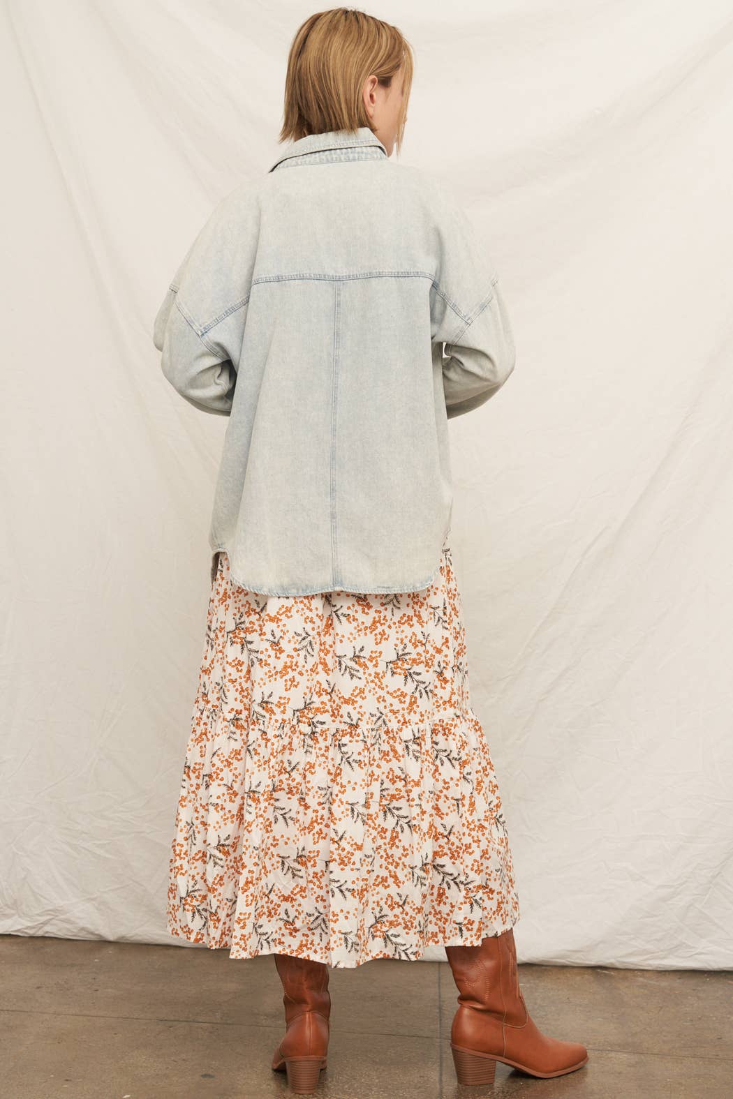 Lightweight Denim Jean Jacket