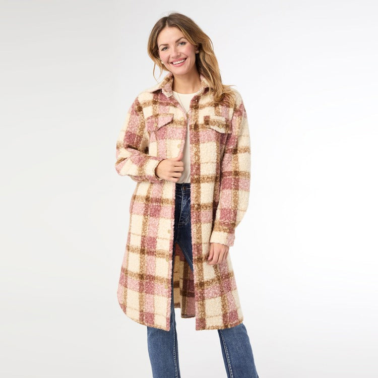 Ella Colorblock Shacket