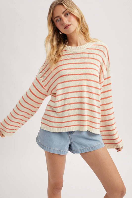 Lightweight Striped Sweater
