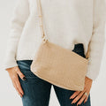 Suede Harper Shoulder Bag
