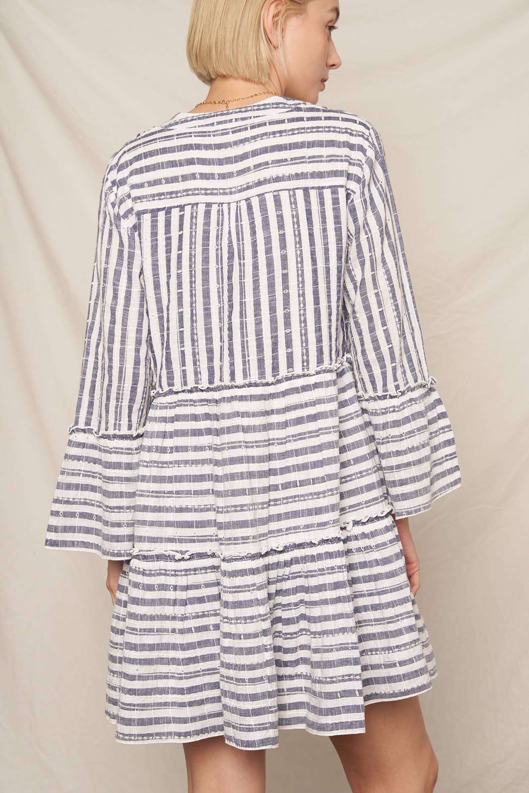 Tiered Mini Dress