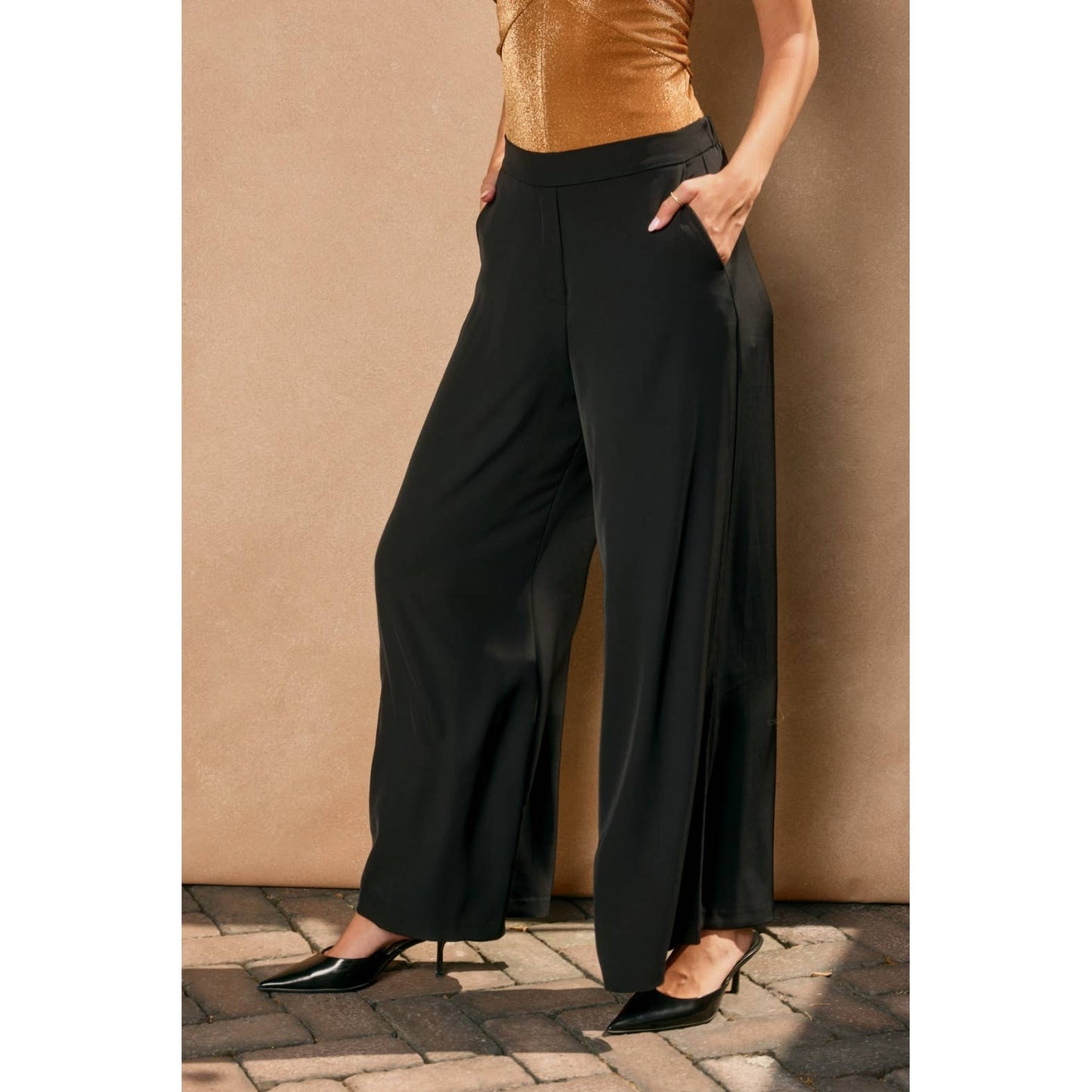 Extra Wide Pull-On Pants