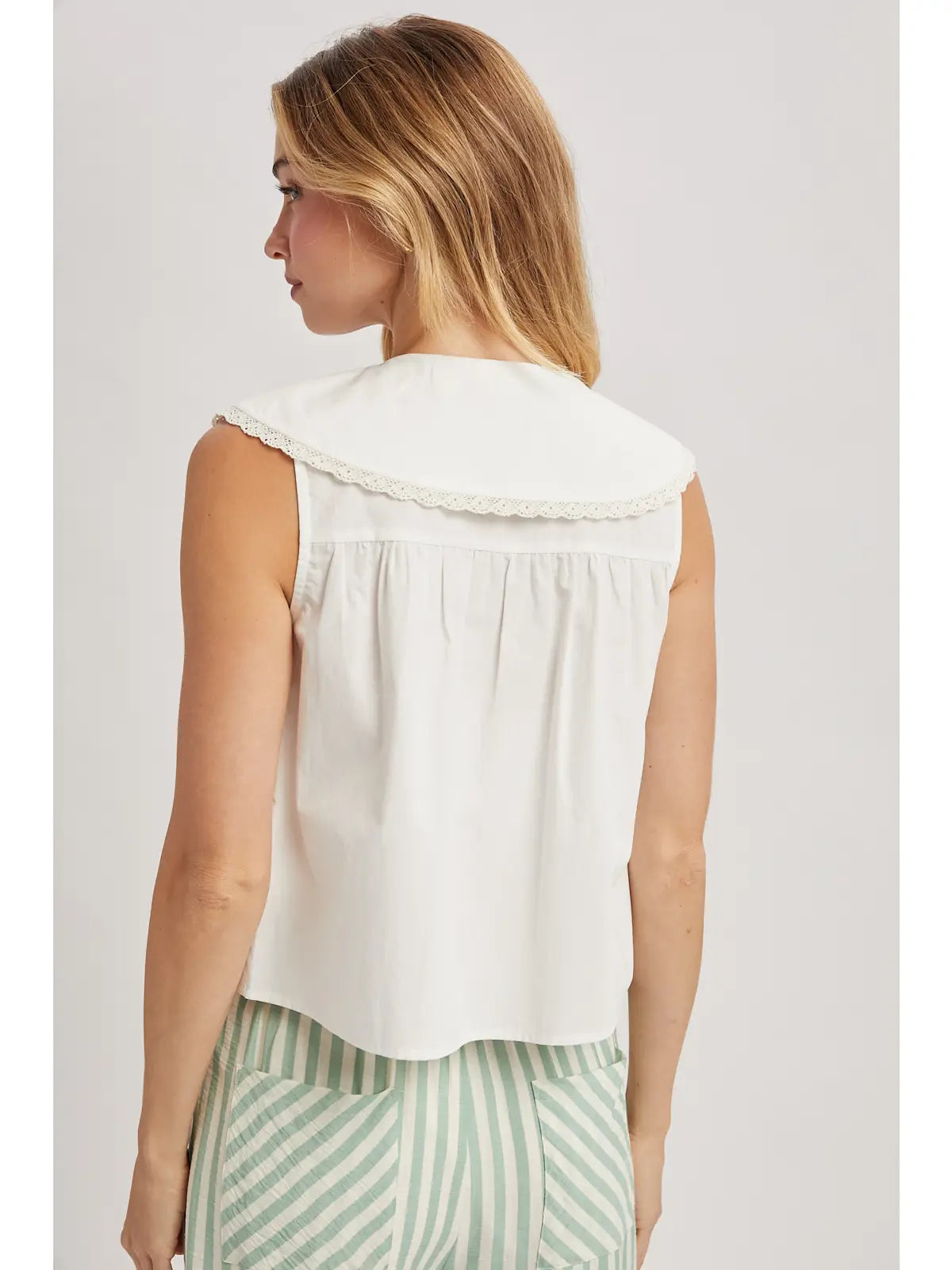 Peter Pan Collared Blouse