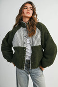 Plaid & Sherpa Jacket