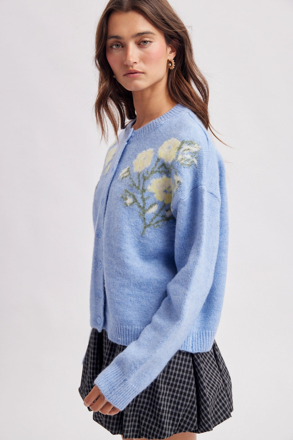 Roses Floral Cardigan