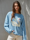 Swan Roll Neck Sweater