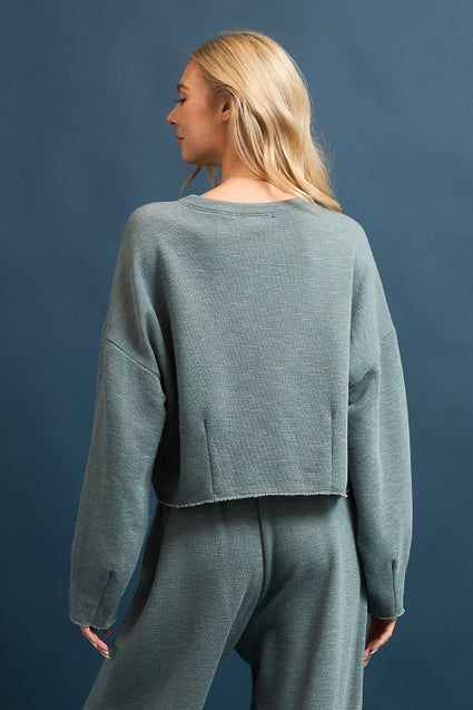 Terry Slub Sweatshirt