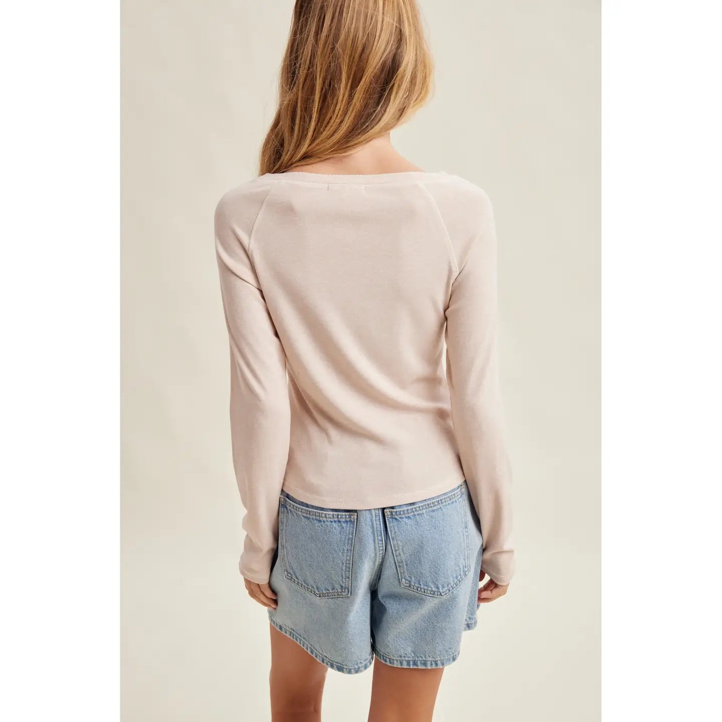 Crochet Edge Henley