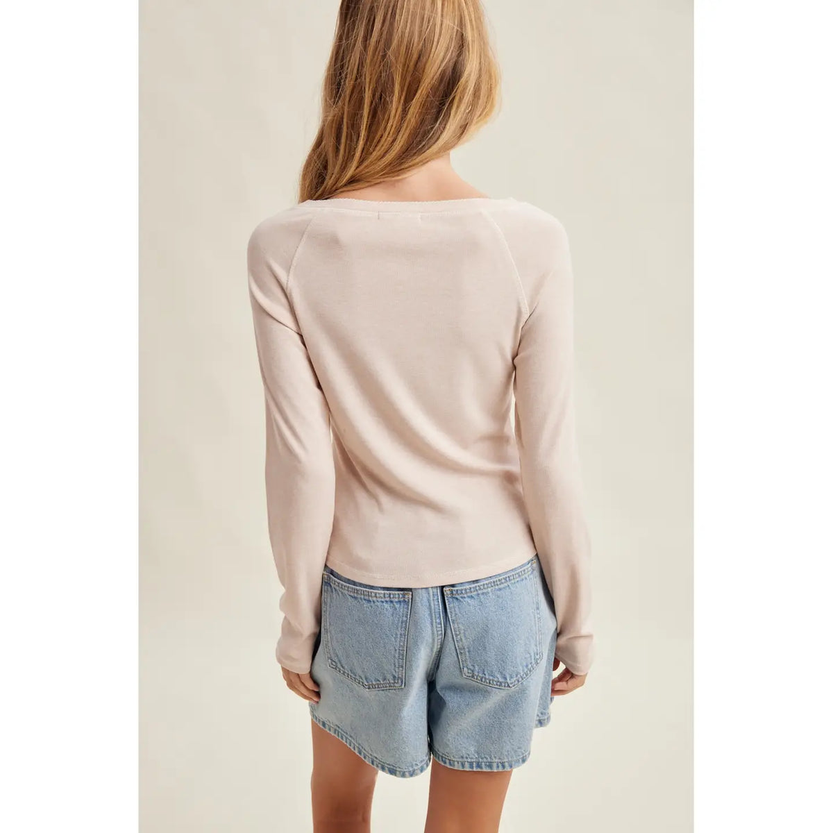 Crochet Edge Henley