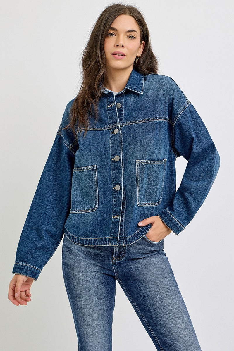 Relaxed Fit Denim Jacket