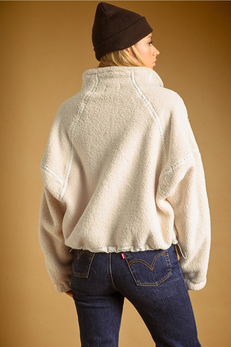 Sherpa Quarter Zip Pullover