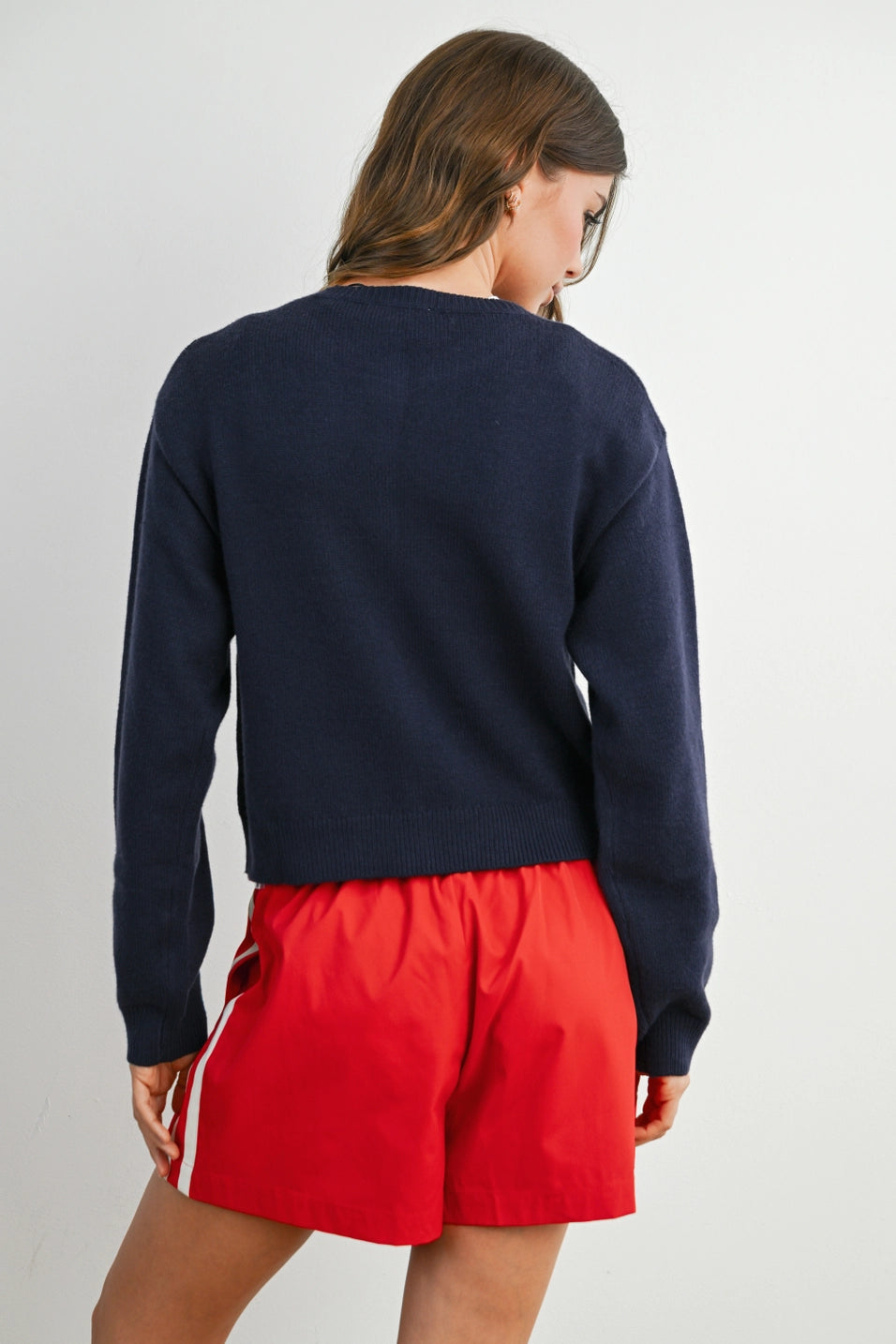 Colorful Button Cardigan