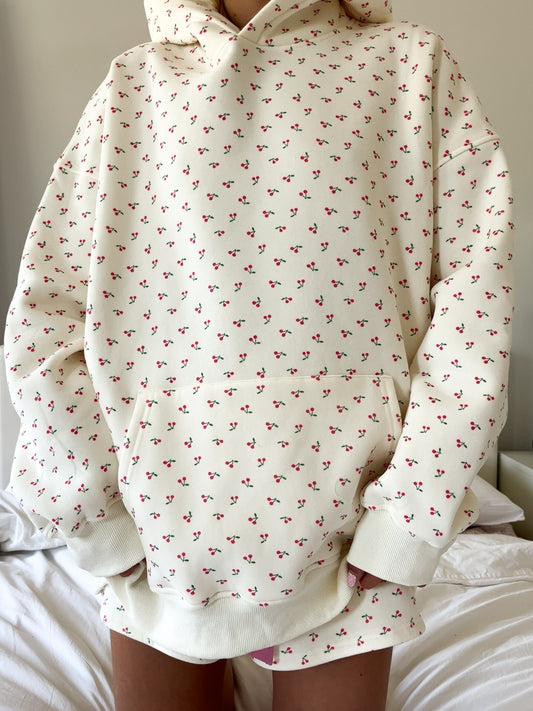 Cherries All Over Hoodie