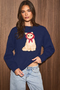 Cat w/ Headscarf Sweater
